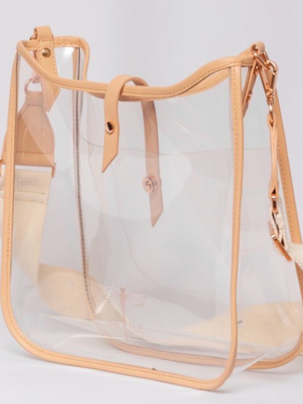 Designer The Flie Ticket Holder Crossbody Bag - clear, stadium NWT